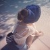  Fashion Sun Hat Ruffled Adjustable Foldable Outdoor Beach Wide Brim Caps   eb-35325446